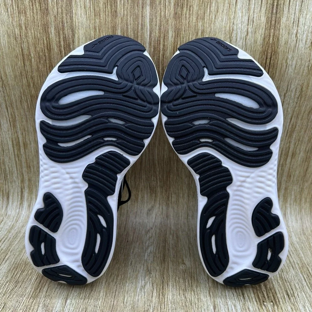 Brooks Glycerin 22 Women's Size 7 D Black White Running Shoes 1204341D090 - Picture 8 of 10